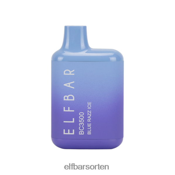 ELFBAR Blue Razz Ice 3500 für Endverbraucher – einzeln – 50 mg4460VF55 - ELFBAR Nachfullbar Aktivieren