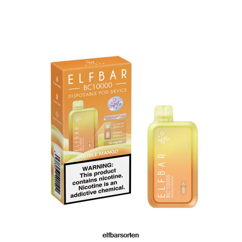 ELFBAR Bester Geschmack Einweg-Vape BC10000 Top-Verkauf doppelte Mango B228H11 - ELFBAR Nachfullbar Geschmack