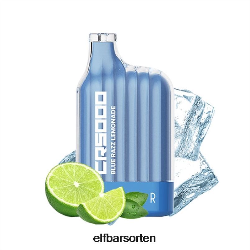 ELFBAR Bester Geschmack Einweg-Vaper CR5000 großer Ausverkauf Blue Razz Limonade B228H17 - ELFBAR Nachfullbar