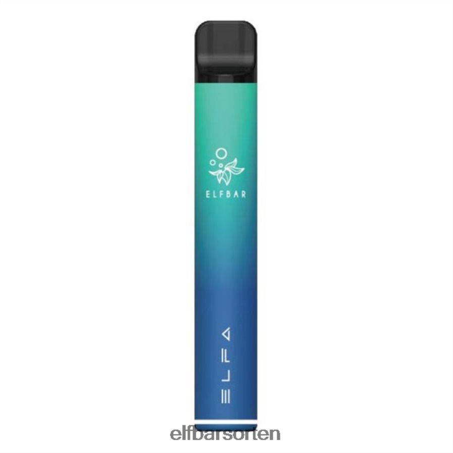 Elfbar Elfa Pod Kit – Pod Starter Kit – 500 mAh Aurorablau - ELF BAR Sorten 6N80NB104