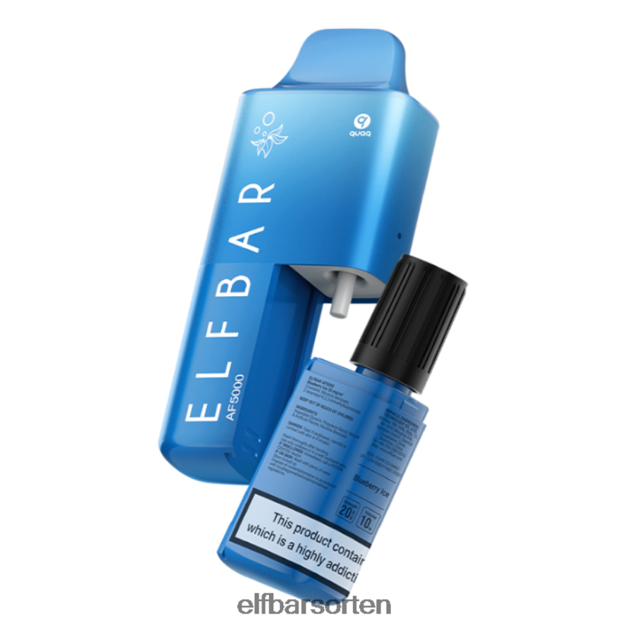 elfbar af5000 vorgefülltes Kit – 20 mg Blaubeereis - ELFBAR Nachfullbar Osterreich 6N80NB55